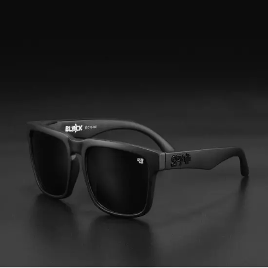 New Spy Polarized Sunglasses Men Classic Ken Block Unisex Square -- Original Box