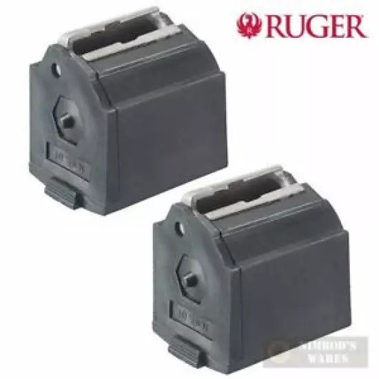 Ruger 10/22 BX-1 .22LR 10 Round MAGAZINE 2-PACK 90005 FAST SHIP