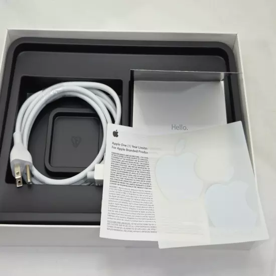 2011 Apple MacBook Air 11" WS Notebook A1370 EMPTY BOX ONLY w/Cord & Manual