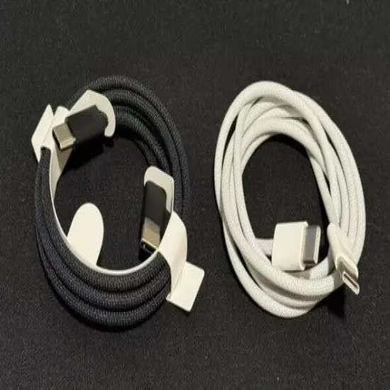 2 Genuine Apple Braided USB-C to USB-C cable iPad Pro, IPhone 15 FREE Shipping