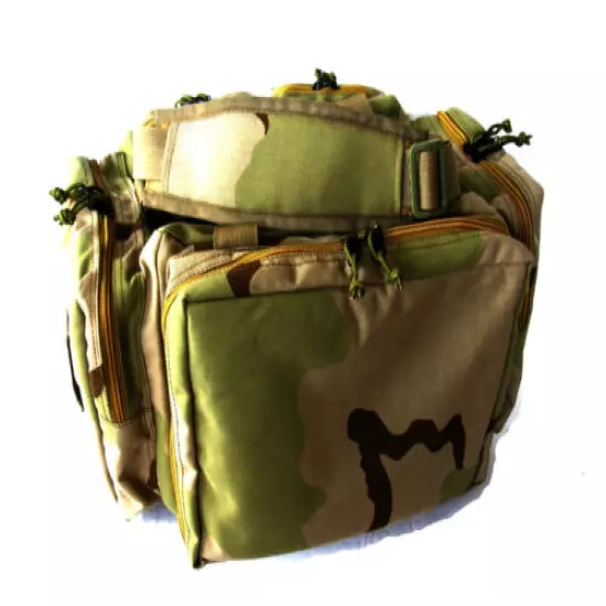 Desert Camo gun Range Bag 20" NATO® Tactical Survival hunt shoot Ballistic 1200D