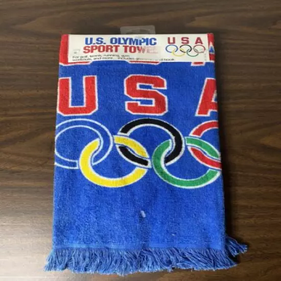 Vintage US Olympic Golf/Sports Towel