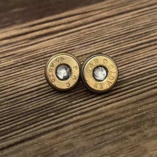 .45 Stud earring with bling