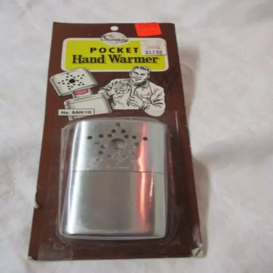 Vintage Hong Kong Seaway Pocket Hand Warmer New Old Stock NIP #BAH/10