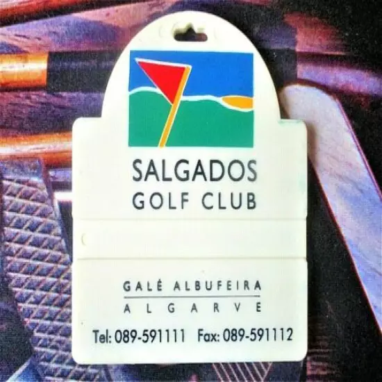 vtg - PGA Golf Bag Tag - SALGADOS GOLF CLUB gc - Algarve, Portugal