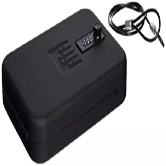 Nano Vault Combination Lock Small Safe Case Security Box Storage Gun Vault .