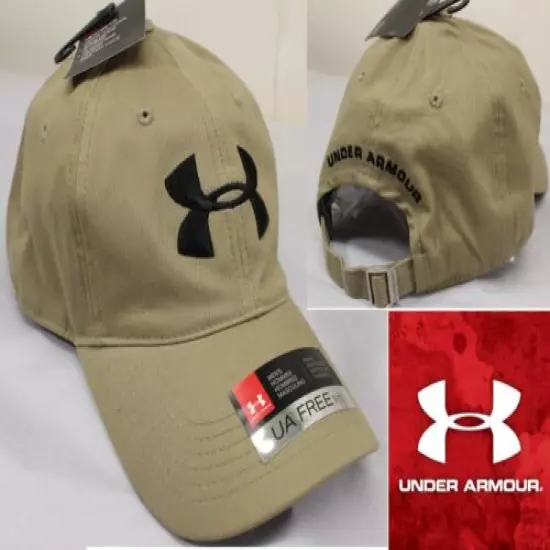 UA UNDER ARMOUR Technical Army SAND Free Fit Adjustable.