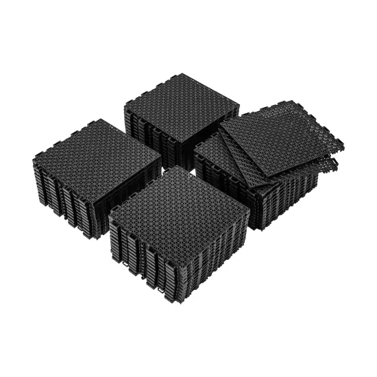 50PCS 25*25cm Interlocking Floor Tiles Gym Fitness Non-slip Floor Mats Cushion