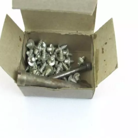 Vintage 1930s Grip-Rite Golf Shoe Spikes North & Pfeiffer Mfg Co 1930s 50 Ct Box