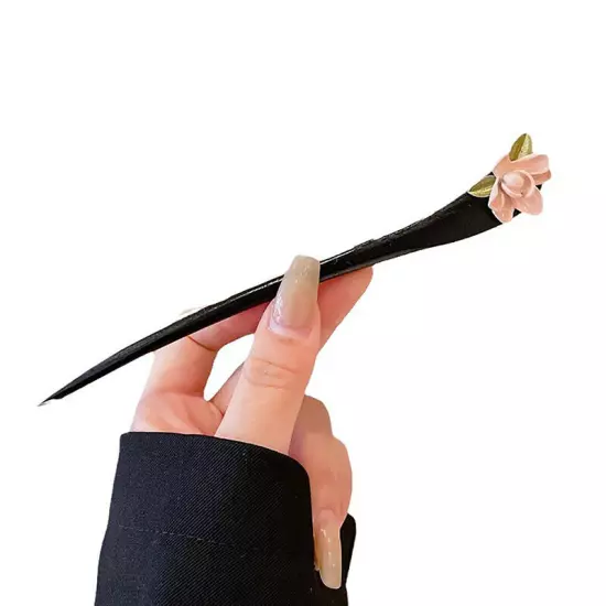 Classic Chinese Hair Stick Pins Butterfly Flower Handmade Hairpins Charm Jew WY4