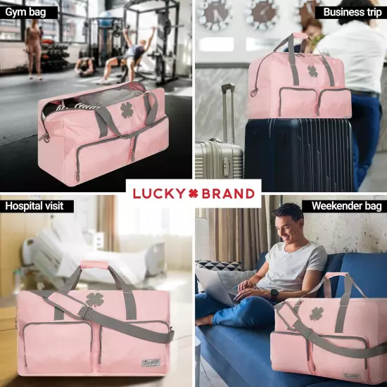 Lucky Travel Duffel Bags 85L, Gym Bag, Travel Bag & Large Duffle Bag for Men, Fo