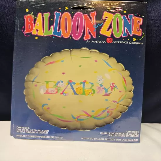 (3) VTG American Greetings Balloon Zone - Baby And Boy OH boy