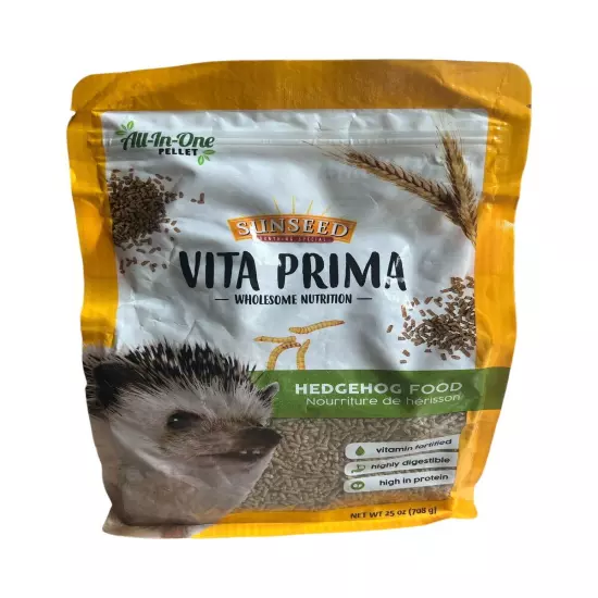 Sunseed Vita Prima Exotics Hedgehog Food, 25oz