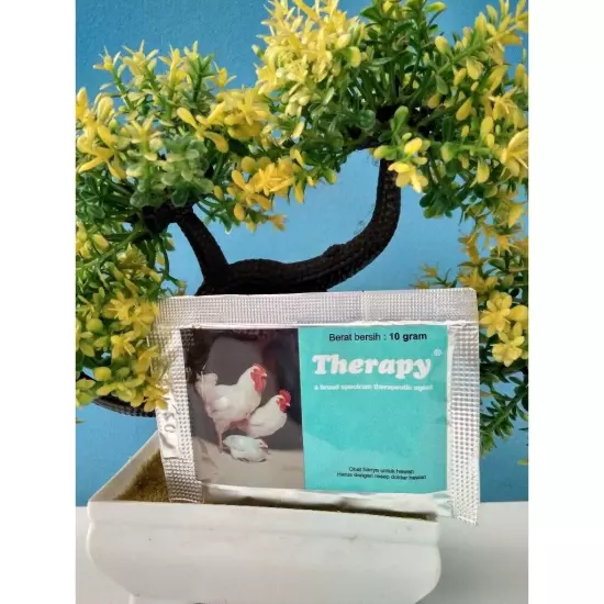 2 sachets @10gr Therapy Broad Spectrum Antibiotic For Poultry