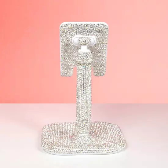 Bling Rhinestone Dazzling Universal Cell Phone Stand, Angle Adjustable Phone Sta