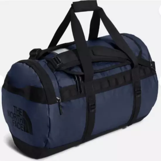 The North Face Small Base Camp Duffel Summit Blue/TNF Black Color NWT