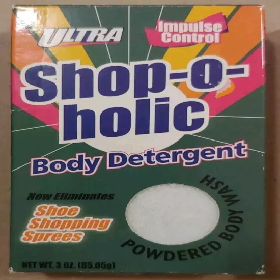 4 Boxes Novelty Powdered Body Detergent Wash Gag Gift Stocking Stuffer 2002-2003