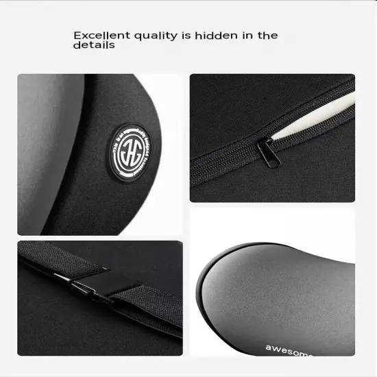 Car Neck Pillow Protective Lumbar Back Support Headrest Cushion Car Seat Pillow