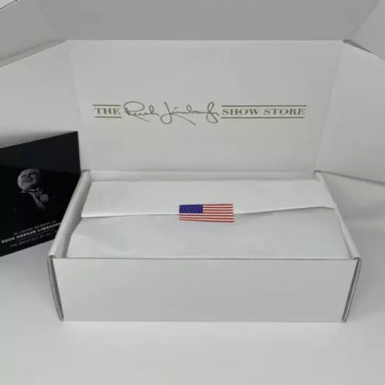 EIB Rush Limbaugh Show Patriotic Golf Gift Set Hat Titleist Republican Collector