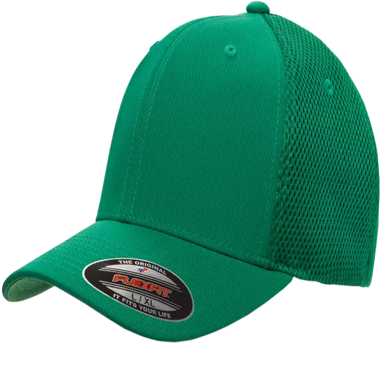 Flexfit Ultra Fibre Baseball Hat Fitted Air Mesh 6533 Flex Fit Blank Cap 6533T