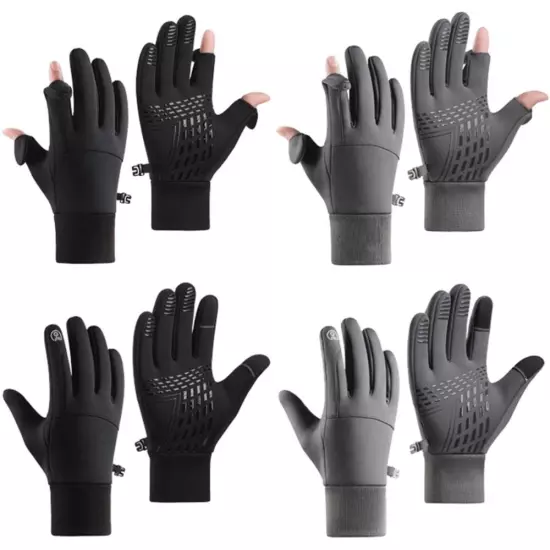 Winter Outdoor Sports Running Glove Warm Touch Screen Fitness Full Finger Gloves