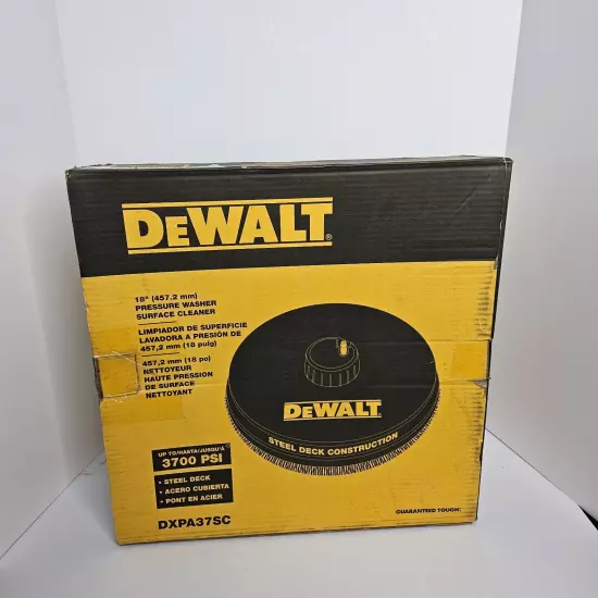 DeWalt Universal 18 in. Surface Cleaner for Cold H20 Pressure Washers DXPA37SC