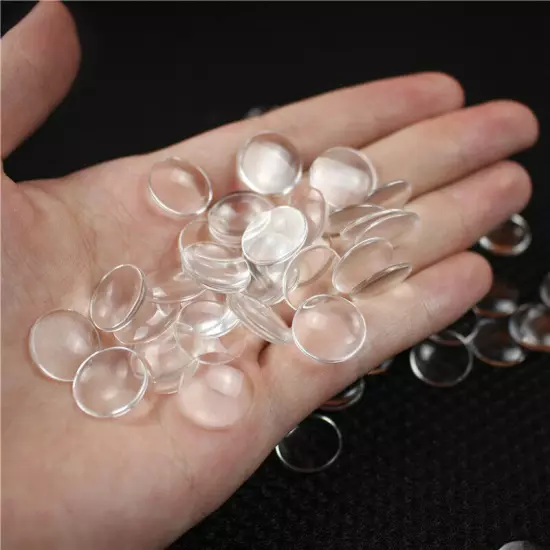 20pairs/lot Glass Eye Chips For Blyth Doll Transparent 14mm Patch Pupils Eyes