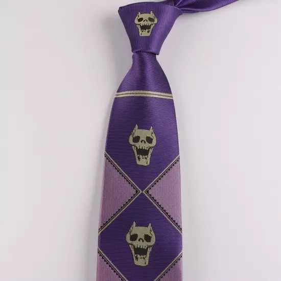 JoJo's Bizarre Adventure KILLER QUEEN Kira Yoshikage Cosplay Silk Tie Gift