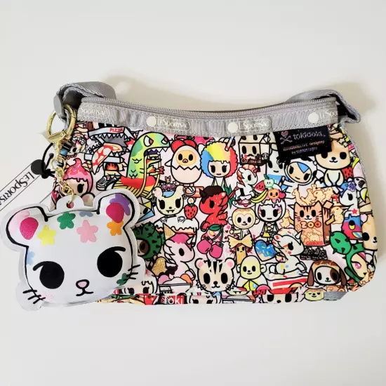 LeSportsac Tokidoki Vacanza al Mare Crossbody Shoulder Bag Anime Gift- US Seller