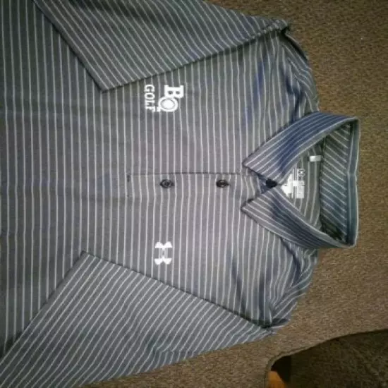 Under Armour Golf Shirt Men's XXL "BQ Golf" Worn Once EXCELLENT CONDITION