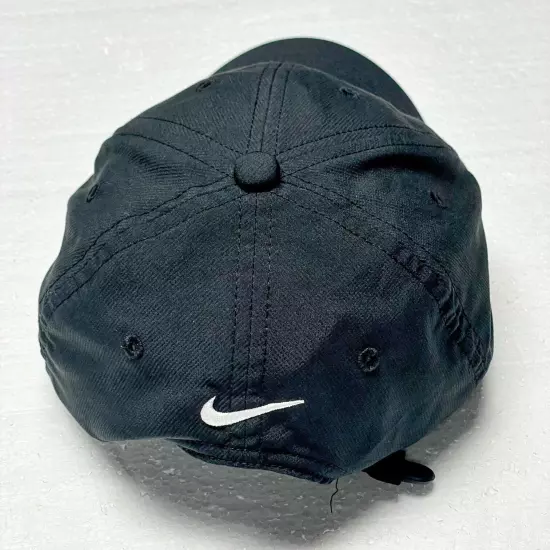 Nike Golf Cap Hat Men's One Size Black Strapback