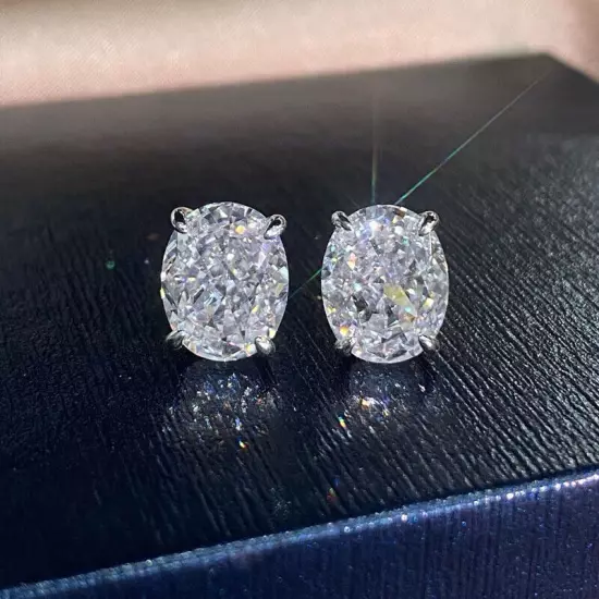 Cute Cubic Zircon 925 Silver Filled Stud Earring Women Wedding Jewelry Gift