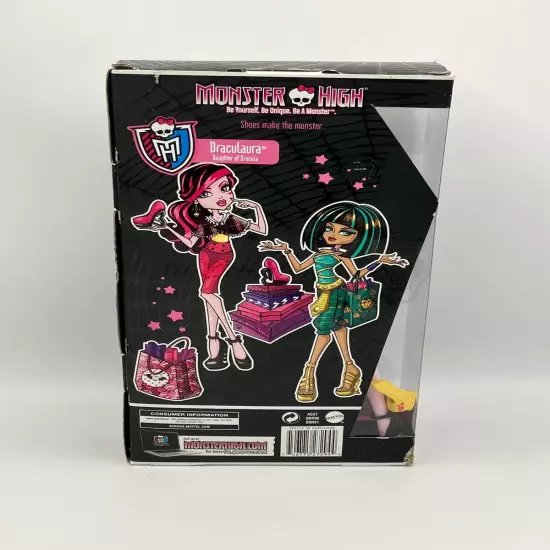 Monster High Draculaura "Daughter of Dracula" New in box 