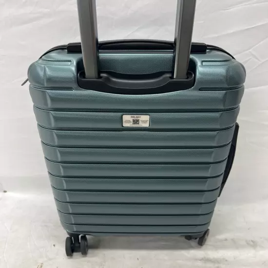 Delsey Paris 22" Hardside Spinner Carry-on Luggage in Emerald Green