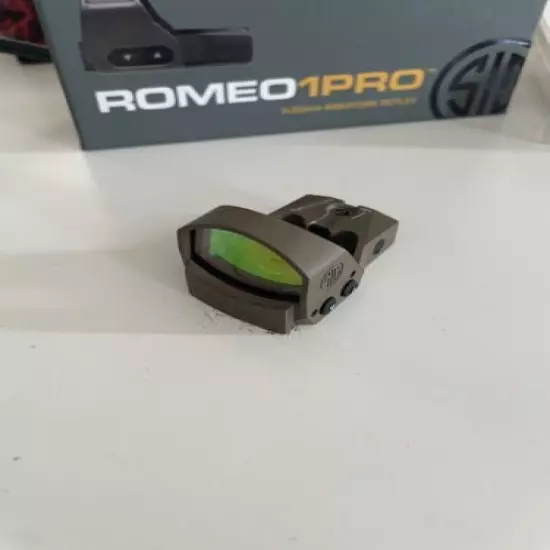 SIG SAUER Romeo1 Pro SOR1P103 1x30mm Red Dot Sight Reticle