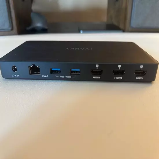 iVANKY 14-in-1 FusionDock Pro 1+ MacBook DisplayLink, Connect 3 4K Monitors!