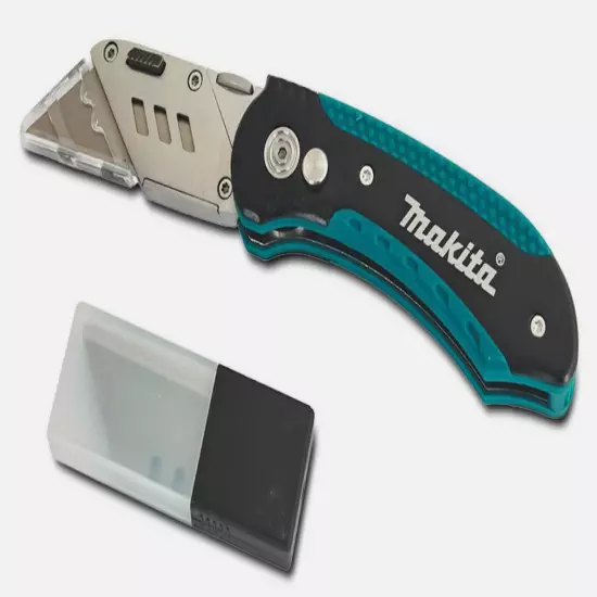 Makita Utility Knife Quick Change Folding Heavy Duty Construction E-10908