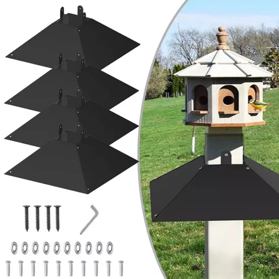 Garden Protection Bird Feeder Protector Pole Squirrel Guard Raccoon Proof