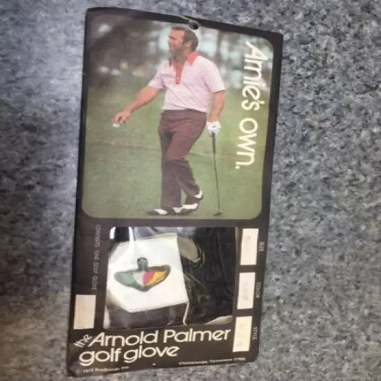 Arnies Own Arnold Palmer Vintage New Golf Glove 1975 ProGroup Mens Small Right