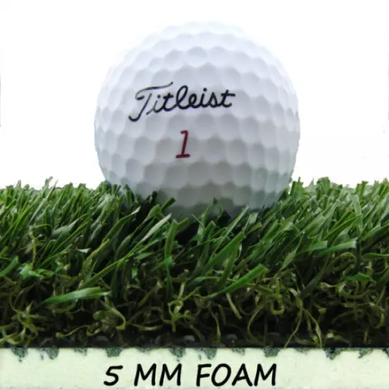 Golf Mat 6' x 12' Pro Residential Practice Golf Turf Mats With 5mm Foam Pad