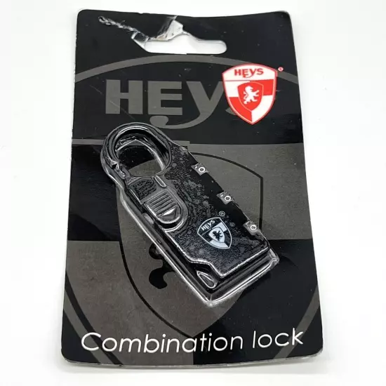 HEYS Security Combination Lock for Luggage Suitcase Travel Bag 2.5 x 1” NEW