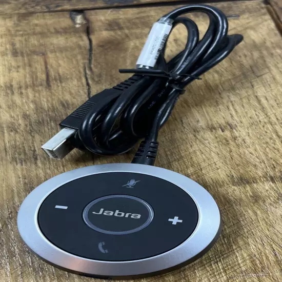 Jabra ENC010 Connector 3.5mm AUX to USB Headset/Headphone Remote Adapter