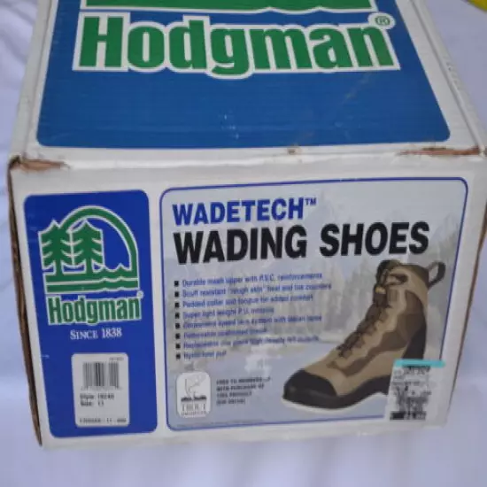 Hodgman Wadetech Wading Shoes men size 11