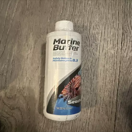 Seachem Liquid Marine Buffer 250 mL Raises & Maintains Saltwater pH at 8.3