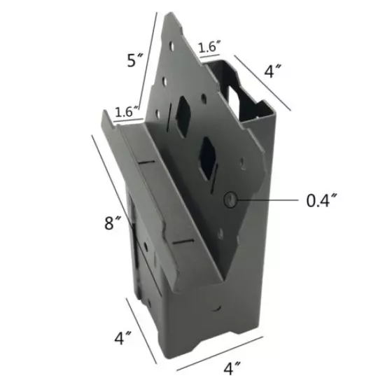 Highwild Platform Brackets Multi-Use 4x4 Compound Angle Brackets (4 X Set of 4)