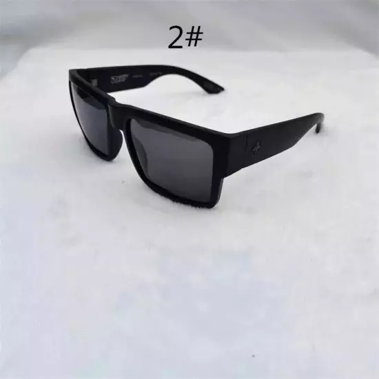 Spy Cyrus Men's HD Polarized Sunglasses Matte Black Happy Lens Shades Brand