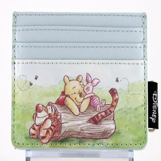 Loungefly Winnie The Pooh Tigger In Log Cardholder Eeyore Faux Leather New 2024