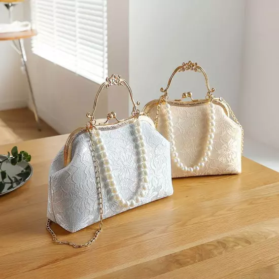 Bag Beads Wedding Bags Women Shoulder Crossbody Bag Chain Women's Handbags 