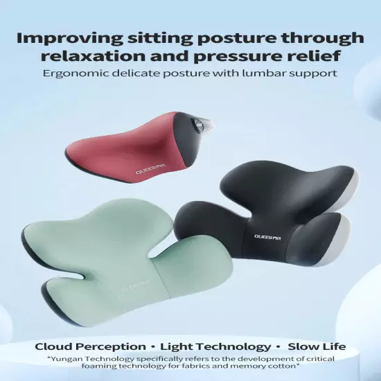 Car Headrest Lumbar Support Neck Pillow Support Universal Cushion Back Support 