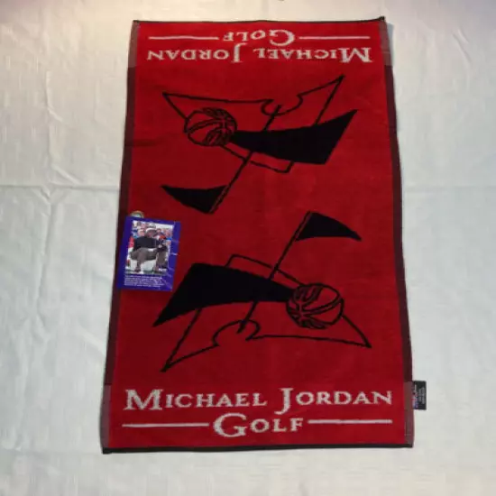 NBA Basketball HOF Michael Jordan Golf Towel PGA Golf New Sir Christoper Hatton